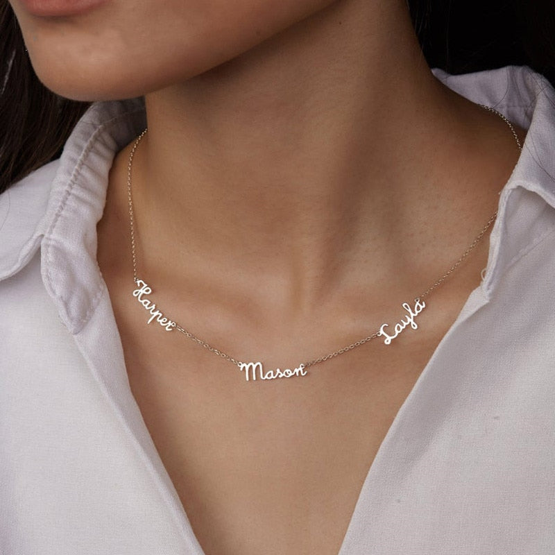 Custom Gold Necklace - 4 Letters curated on LTK